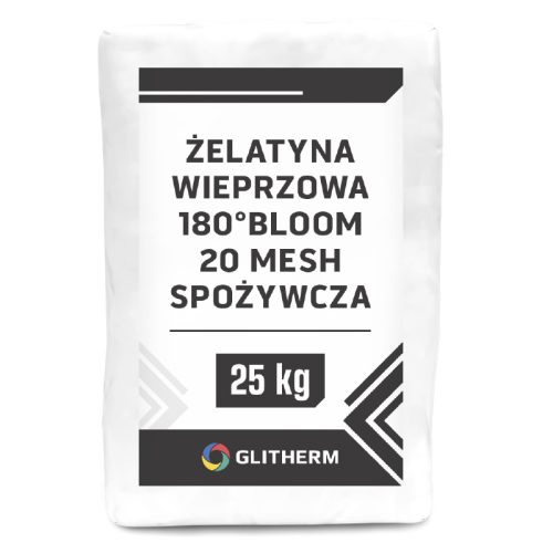 Żelatyna wieprzowa spożywcza worek 25 kg