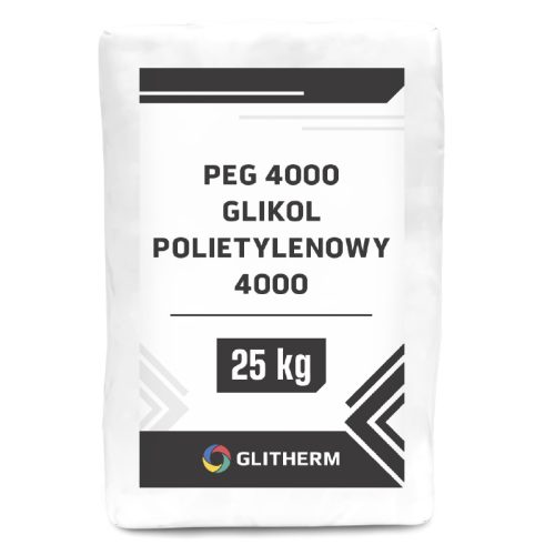 Glikol Polietylenowy 4000 (PEG 4000) worek 25 kg