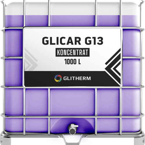 Koncentrat płynu do chłodnic GLICAR G13 w IBC pojemność 1000L