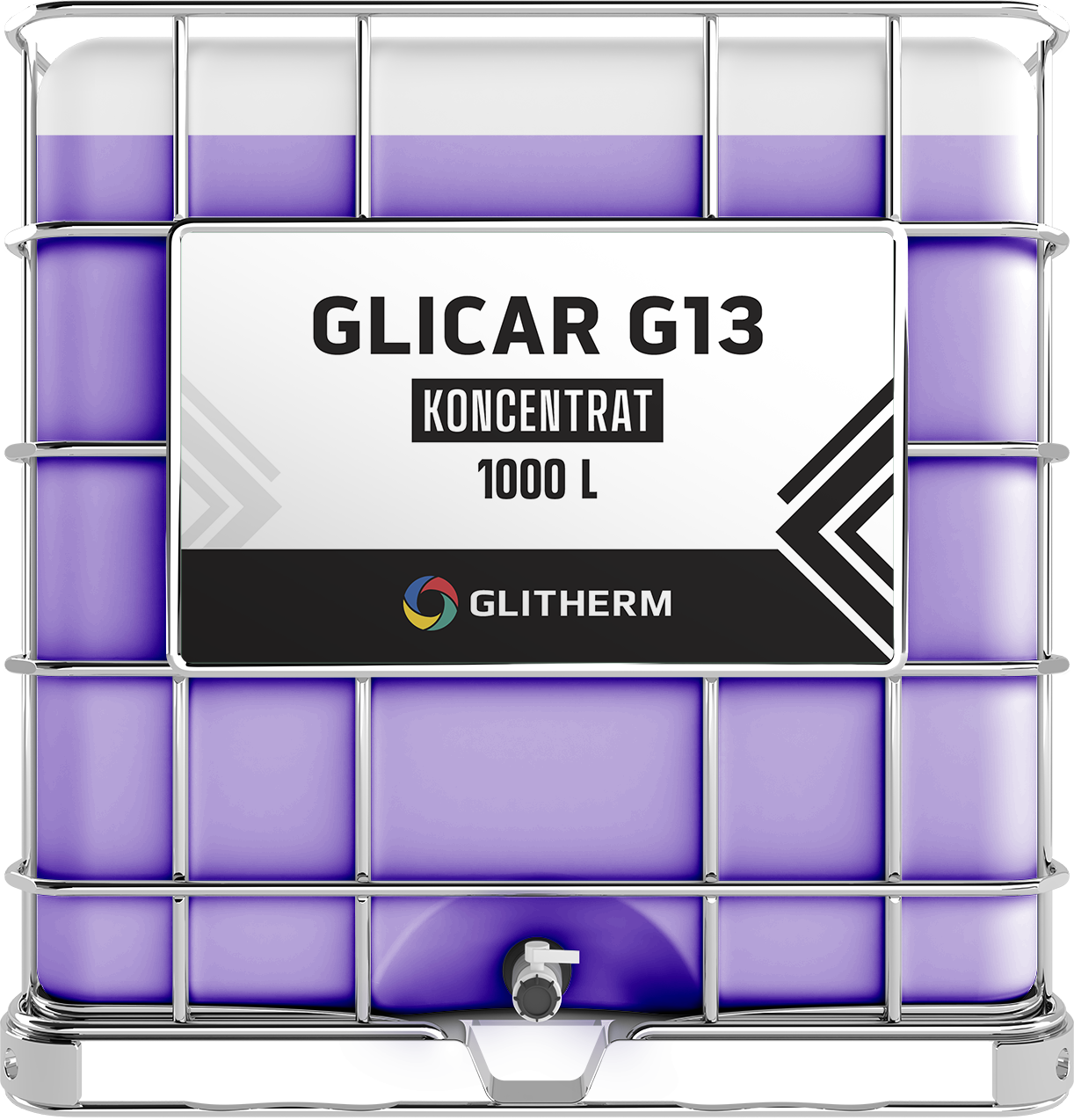 Koncentrat płynu do chłodnic GLICAR G13 w IBC pojemność 1000L