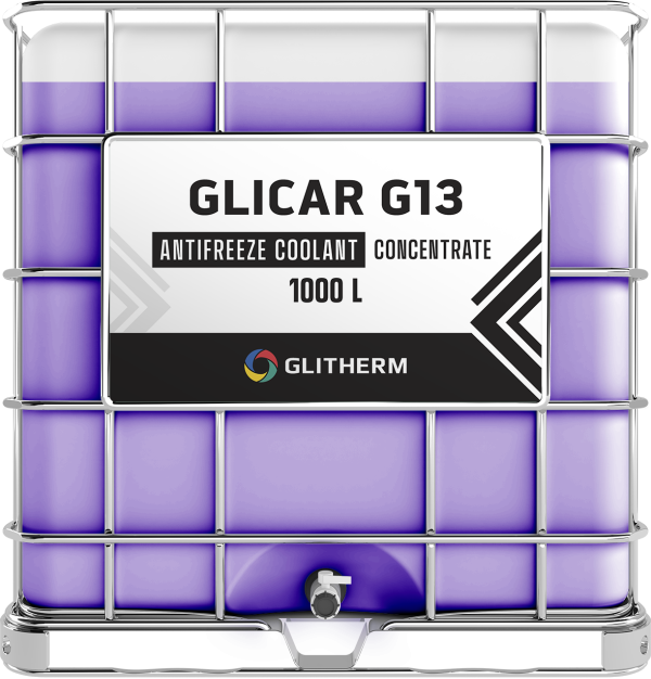 GLICAR G13 radiator fluid concentrate in IBC, capacity 1000L