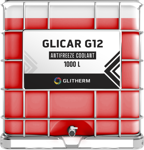 GLICAR G12 coolant in IBC, capacity 1000L