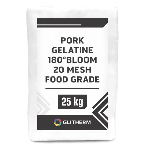 Gélatine de porc, sac de 25 kg