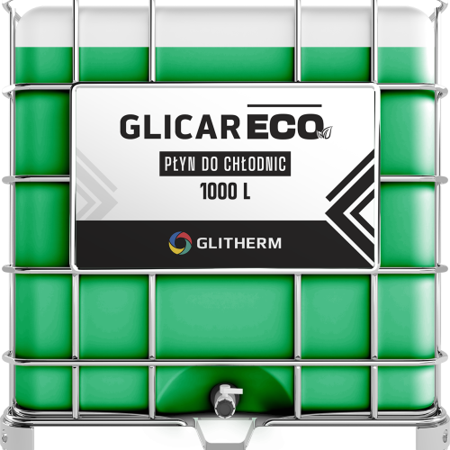 Płyn do chłodnic GLICAR EKO w IBC pojemność 1000L