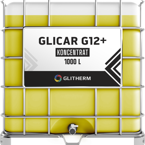 Koncentrat płynu do chłodnic GLICAR G12+ w IBC pojemność 1000L