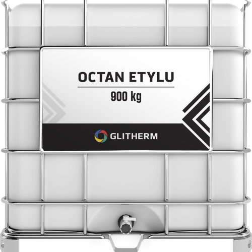 Opakowanie IBC 1000 lOctanu etylu.