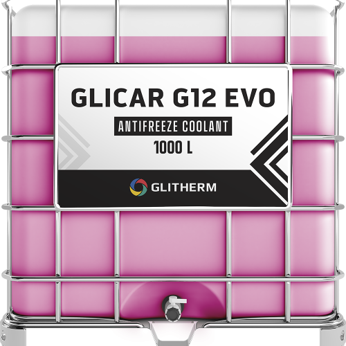 Liquide de refroidissement Glicar G12 EVO en conteneur IBC, capacité 1000 l
