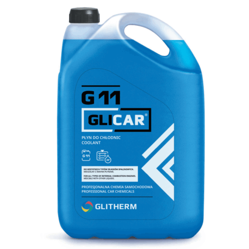 Kanister 5L Glitherm GLICAR G11 - płyn do chłodnic